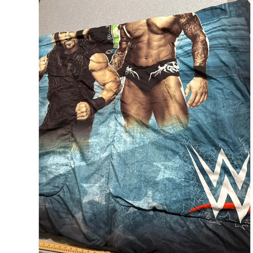 WWE Reversible Twin Comforter John Cena Roman Reigns Randy Orton Daniel Bryan